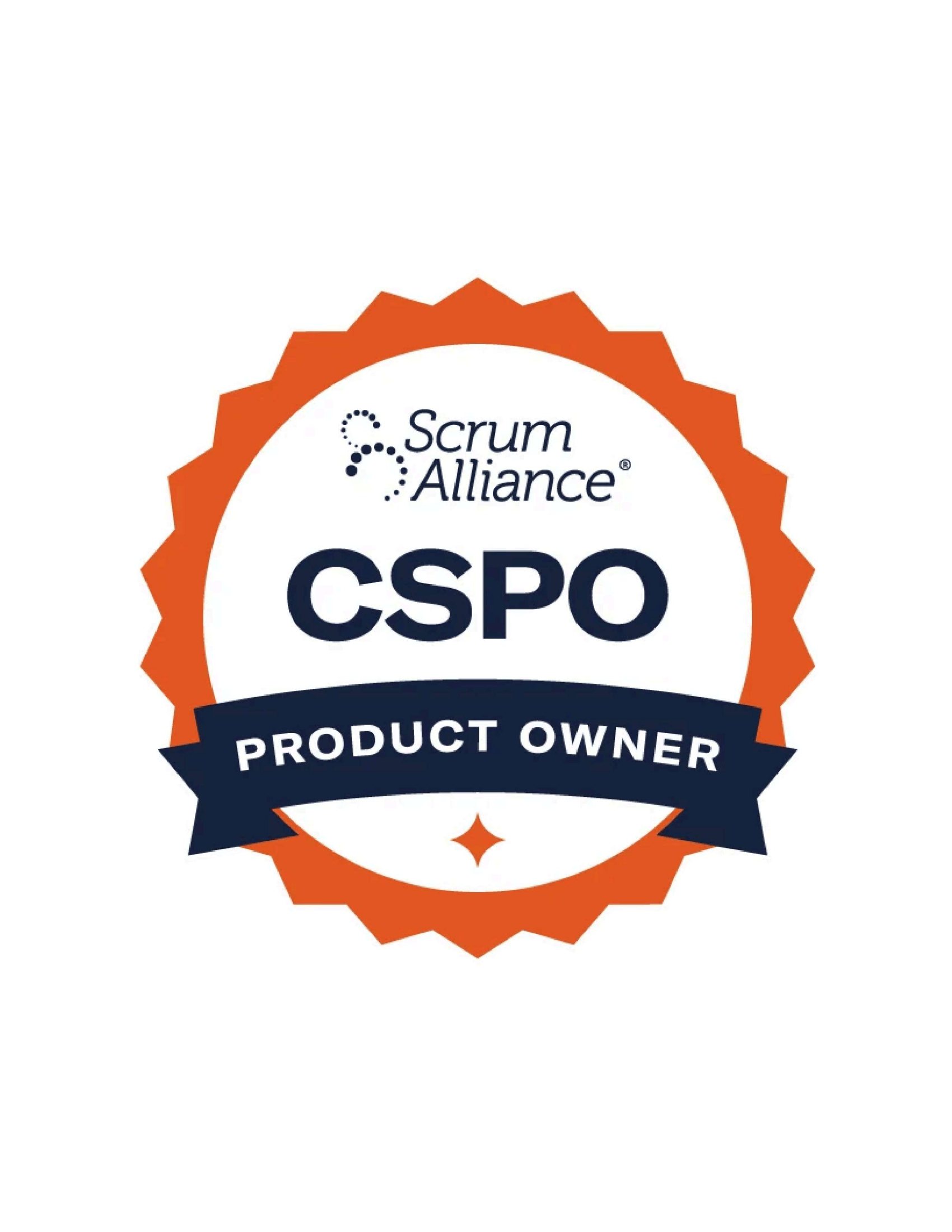 Certified Scrum Product Owner logo